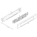 Thermador MED302EB01 control panel diagram