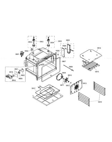 Oven parts