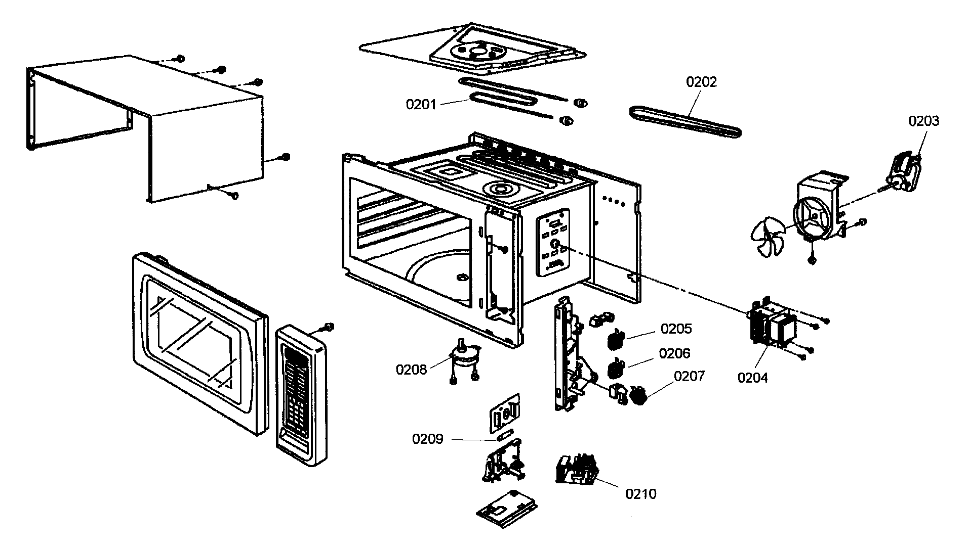 MICROWAVE PARTS