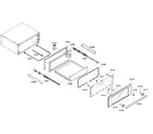 Thermador WD30ES01 cabinet parts diagram