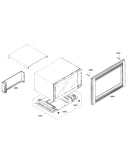 Microwave cabinet parts 1