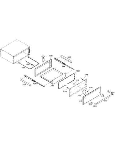 Oven cabinet parts 2
