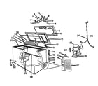 WC Wood C2505W3 cabinet parts diagram