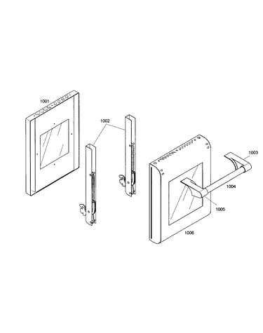 Small oven door