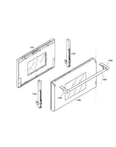 Large oven door