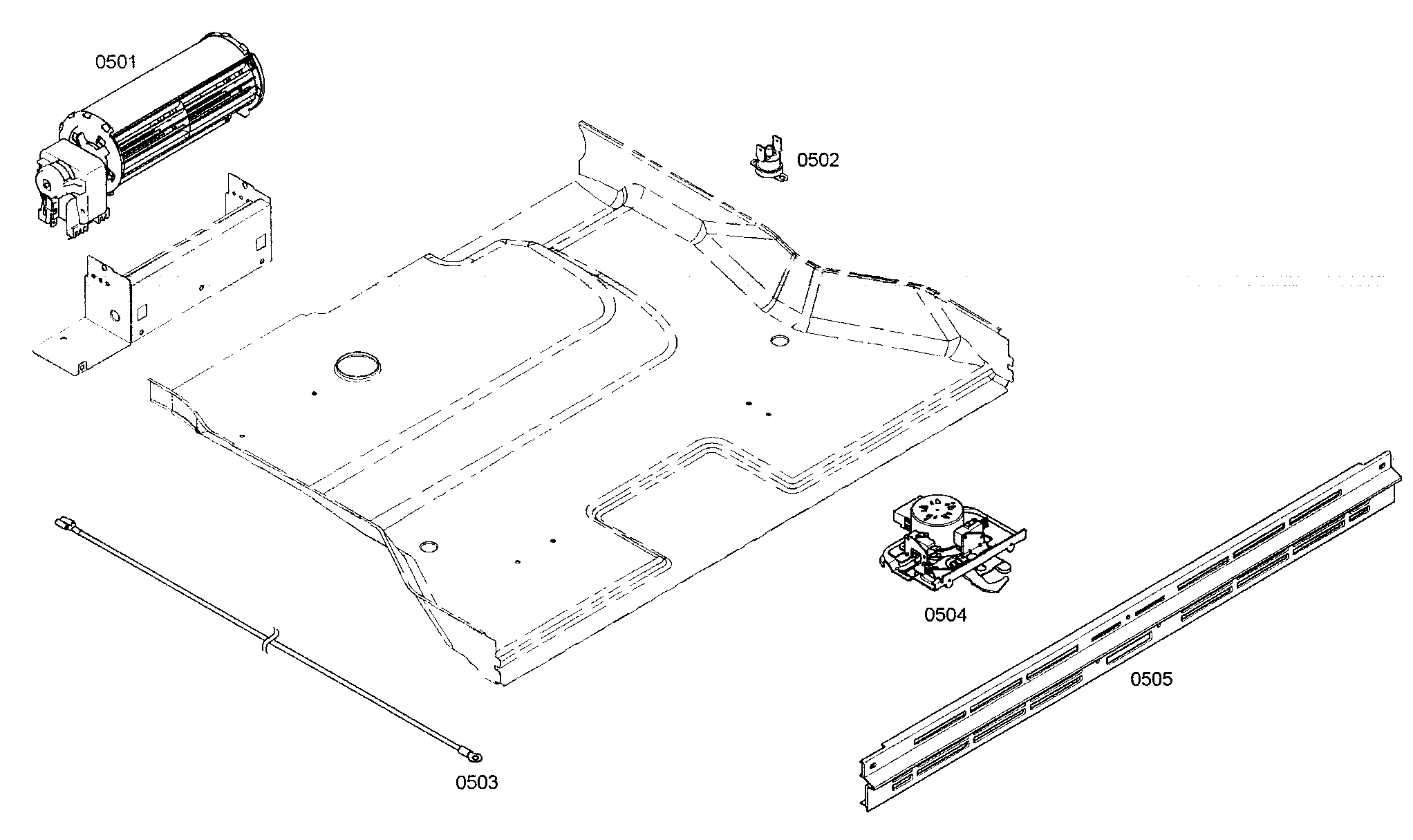 Control assy bottom