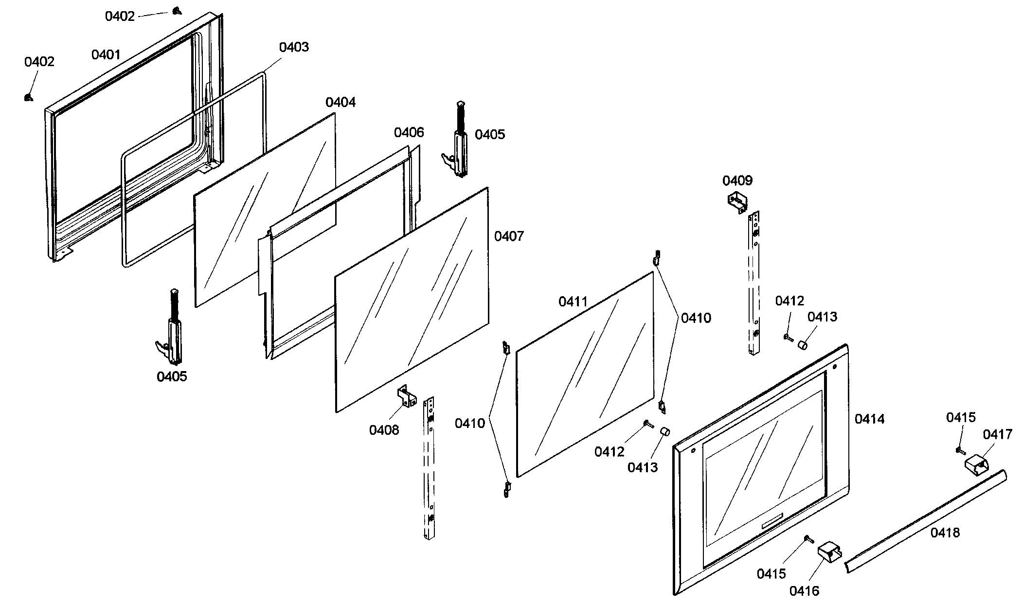 OVEN DOOR