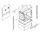 Thermador MEW301ES01 mounting assy diagram
