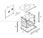 Thermador POM301/01 mounting assy diagram