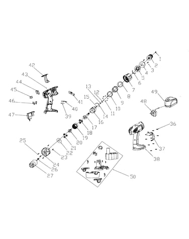 Drill assy