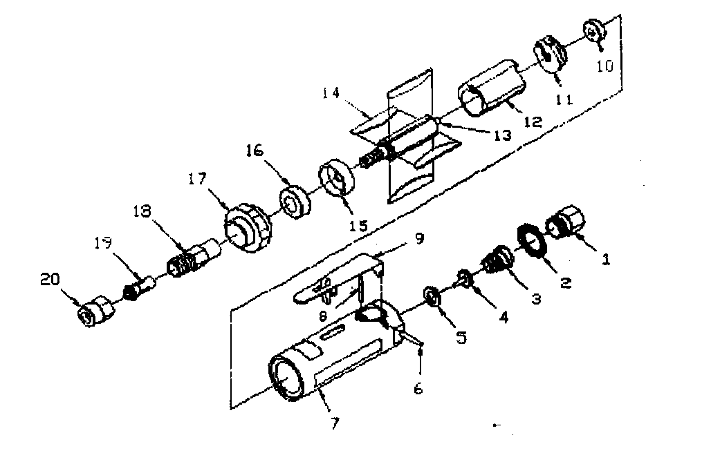 Grinder assy
