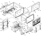 Vizio JV50PHDTV10A cabinet parts diagram