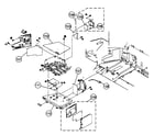 Sony KDS-50A3000 chassis assy diagram