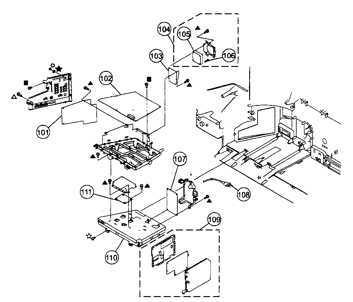 Chassis assy