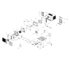 Hampton Bay HAW-12CR1FD cabinet parts diagram