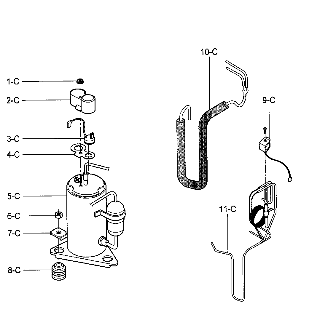 Compressor parts