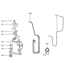 Kenmore 58054351700 compressor parts diagram