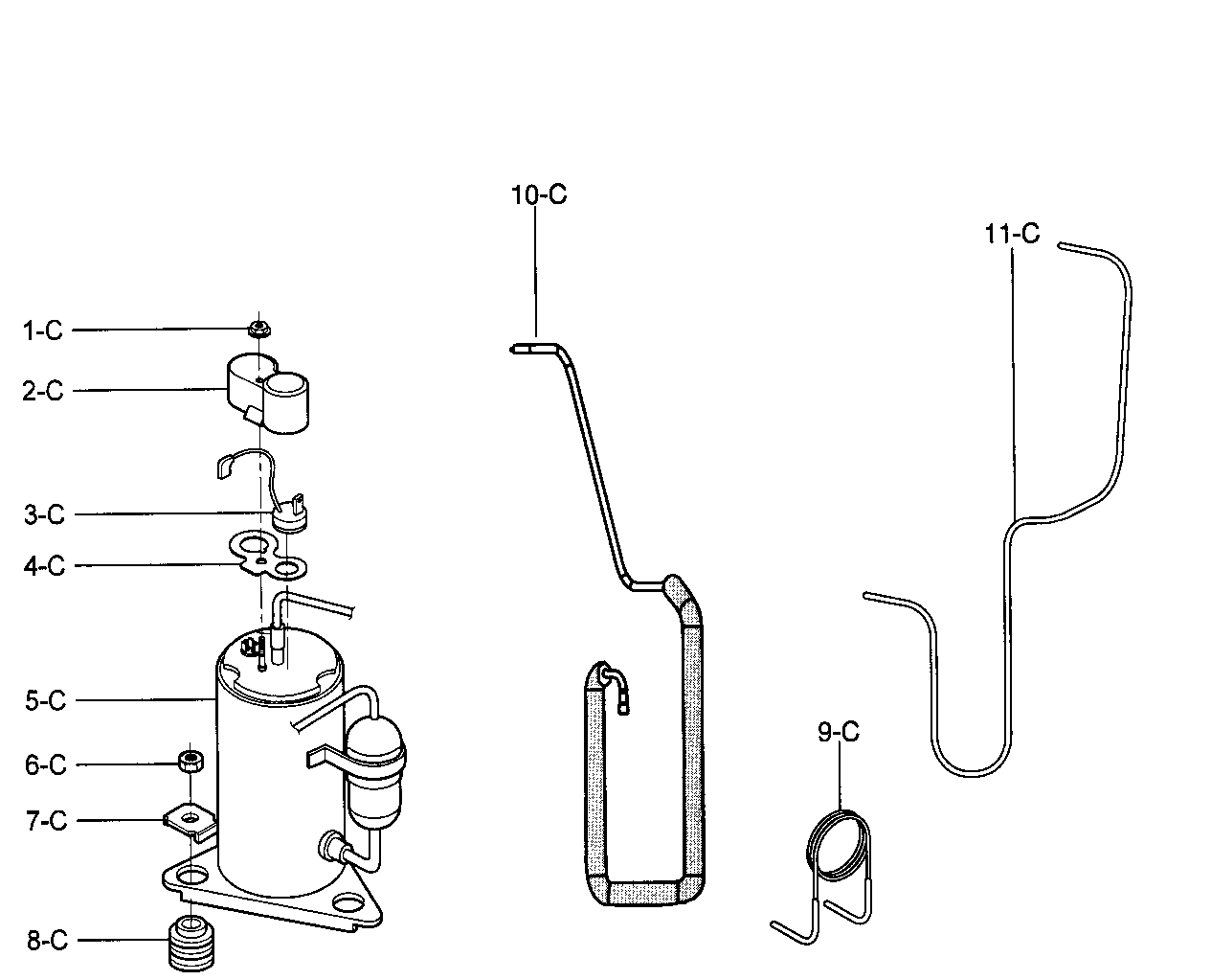Compressor parts