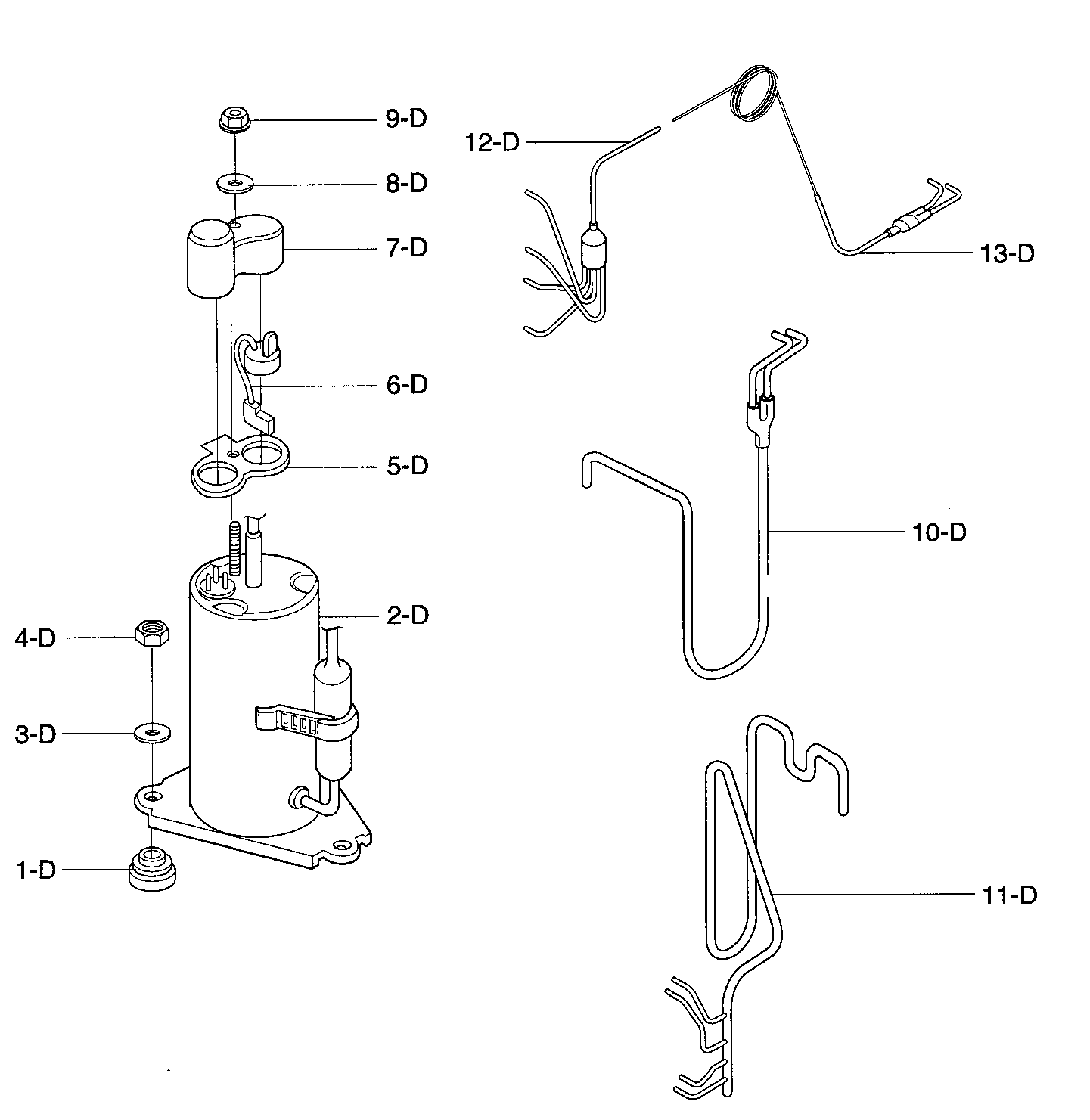Compressor parts