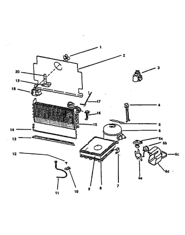 Refrigerator unit compartment system