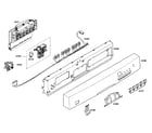 Bosch SHE43M06UC/48 control panel diagram