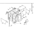 Bosch SHE43M06UC/48 cavity assy diagram