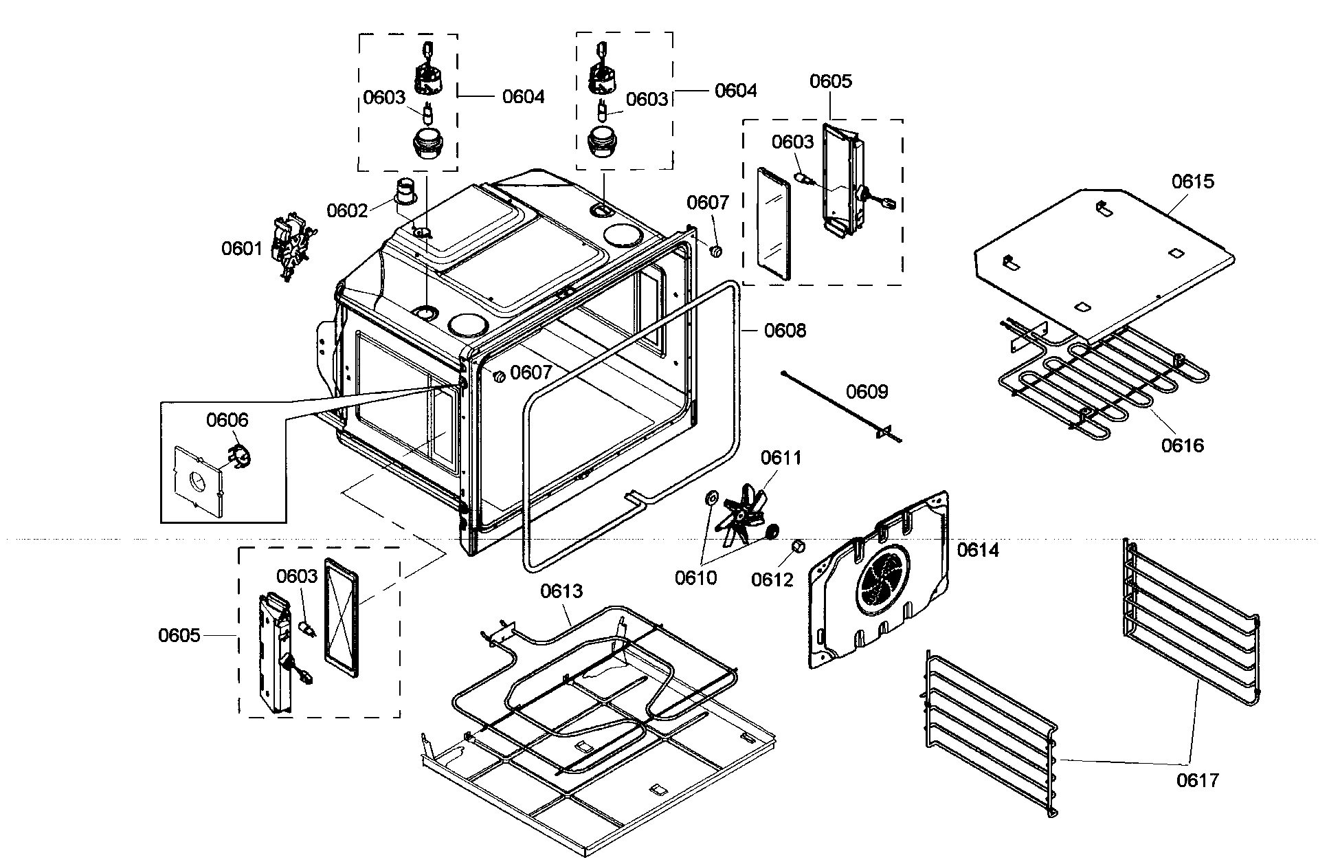 Bottom oven