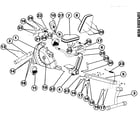 Schwinn N20 cabinet parts diagram