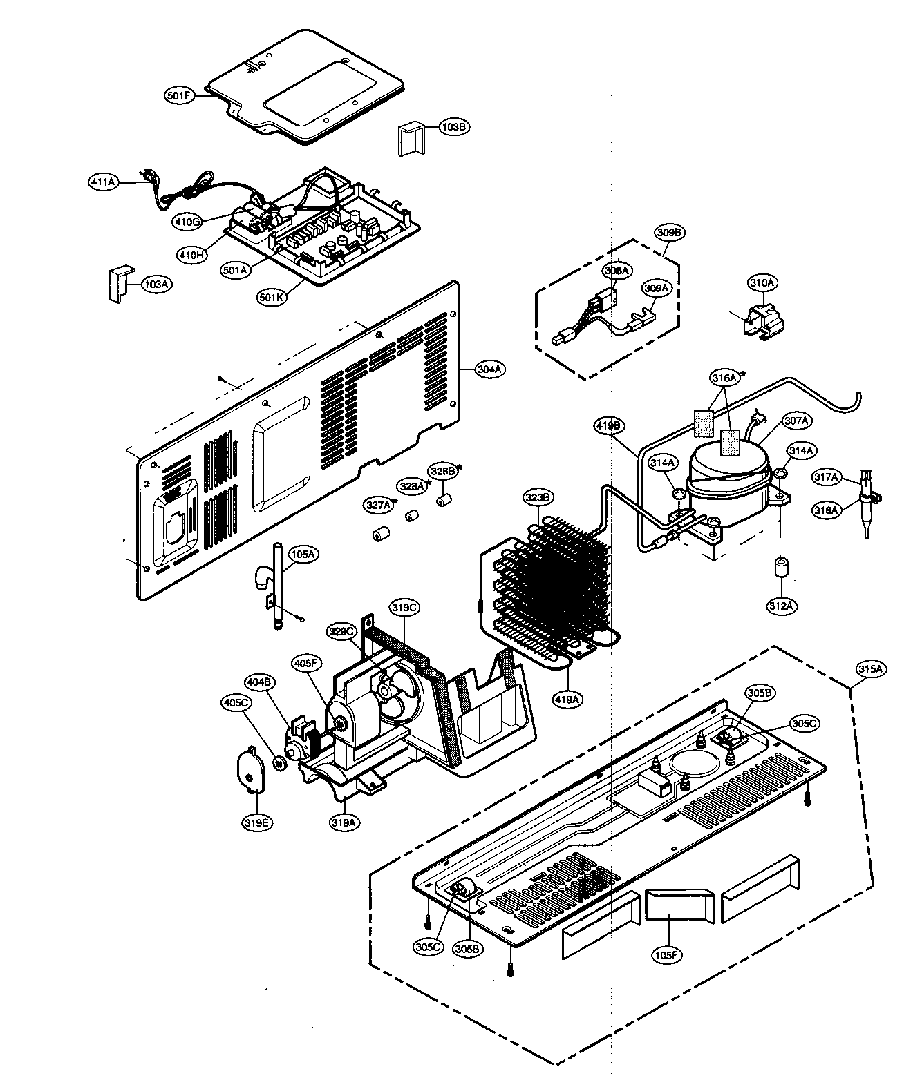 Mechanical compartment