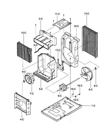 Air handling/cycle parts