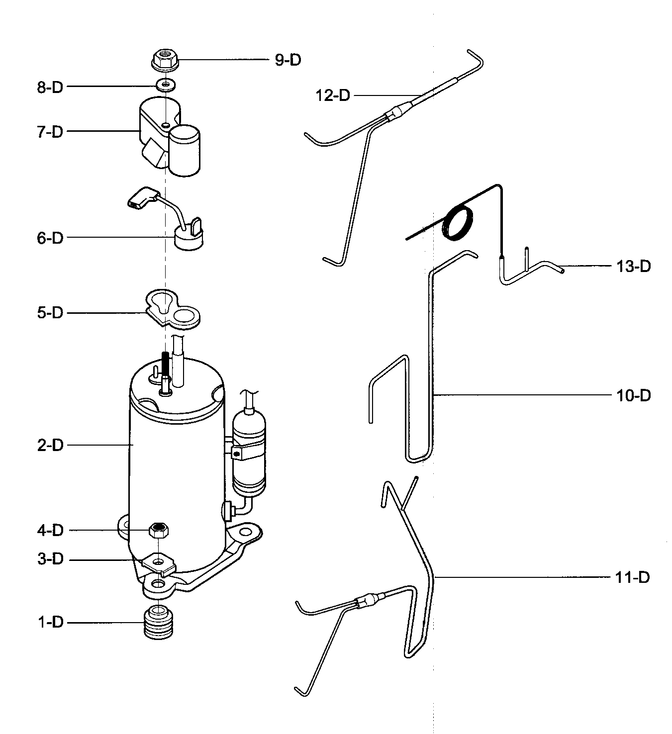 Compressor parts