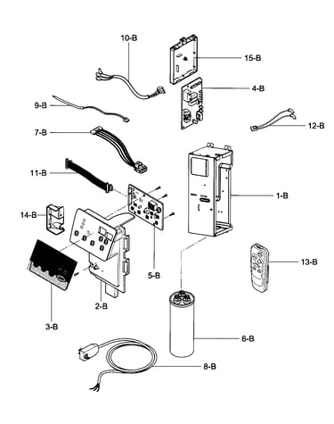 Control box assy