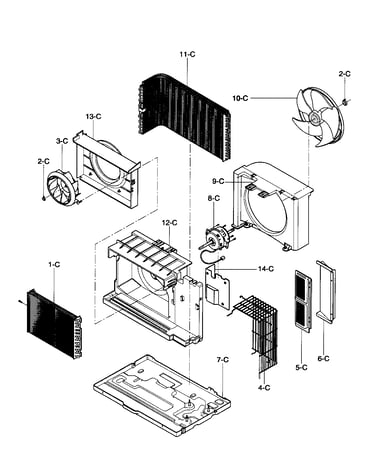 Air handling/cycle parts