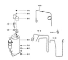 Kenmore 58075085700 compressor parts diagram