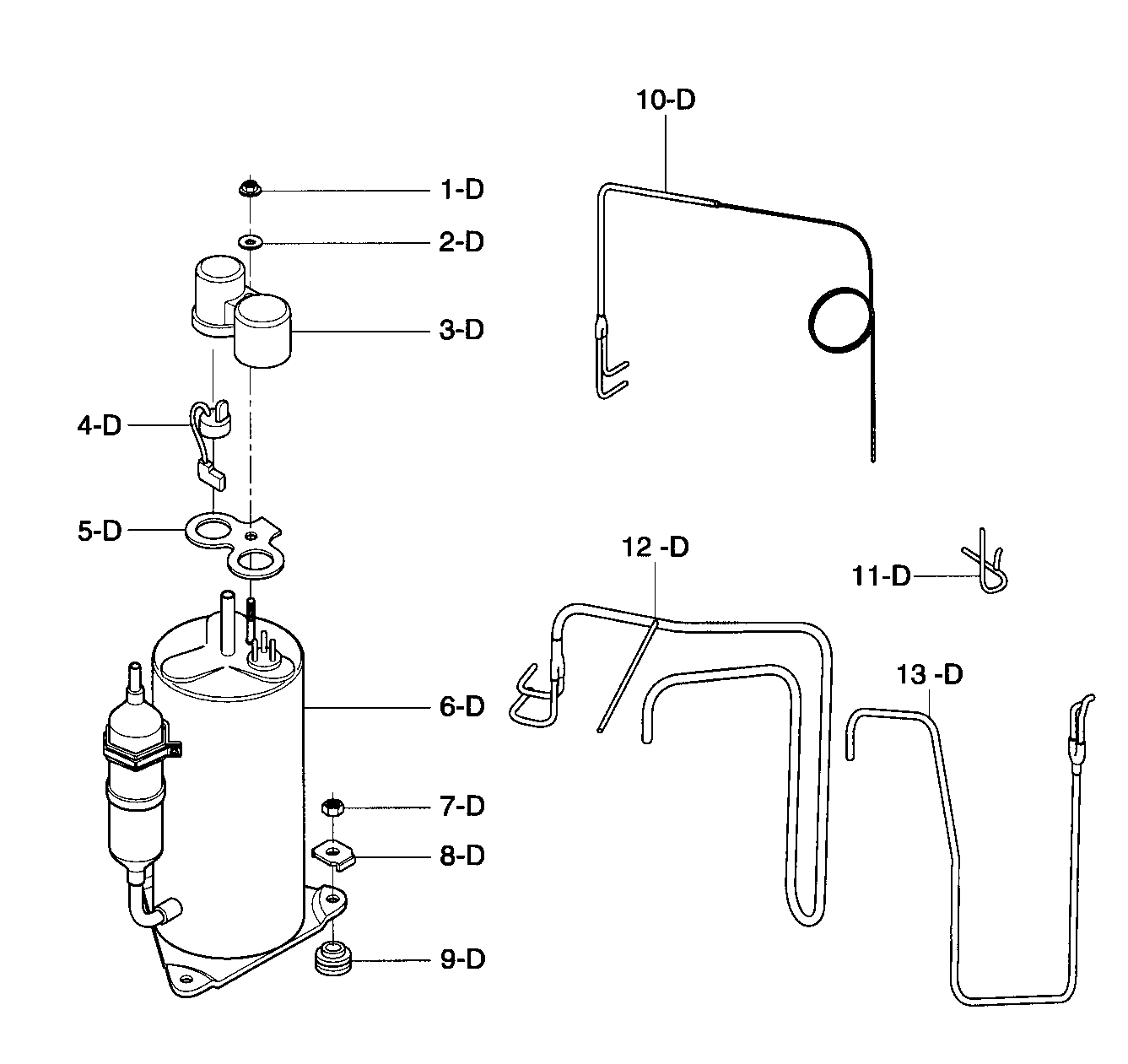 Compressor parts