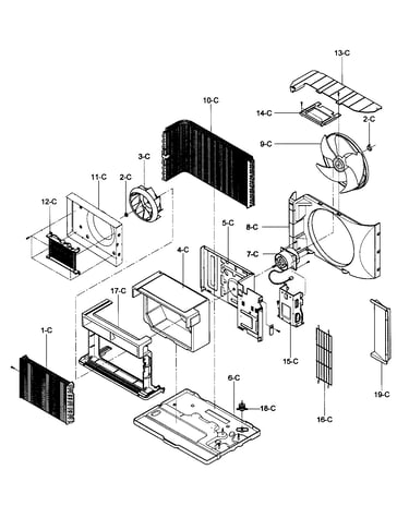Air handling/cycle parts
