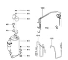 Kenmore 58075119700 compressor parts diagram