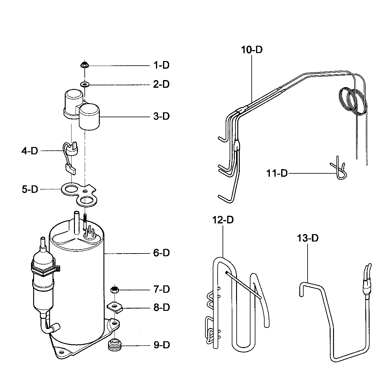 Compressor parts
