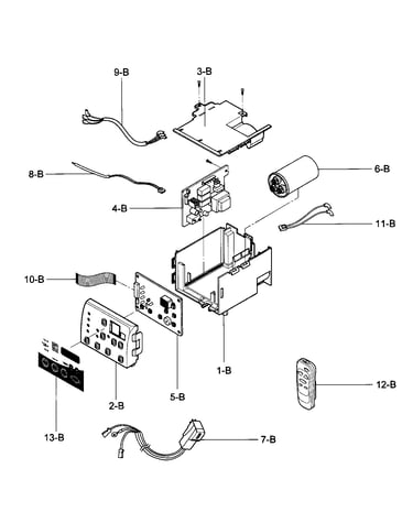 Control box assy