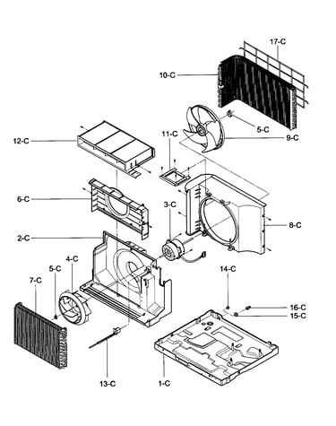 Air handling/cycle parts