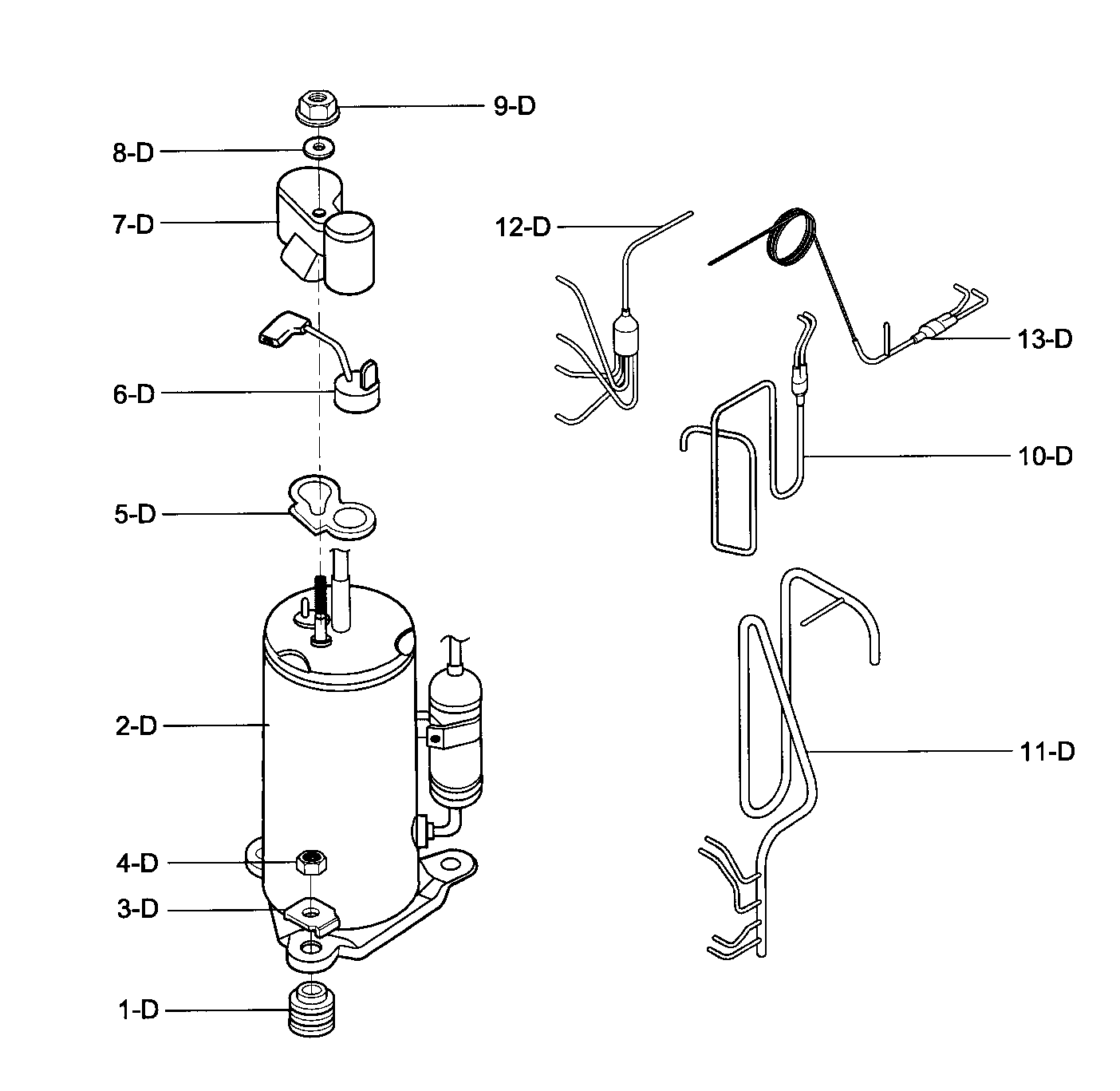 Compressor parts