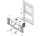 Kenmore 58075121501 installation kit assy diagram