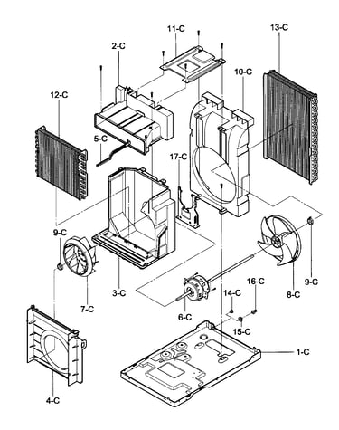 Air handling/cycle parts