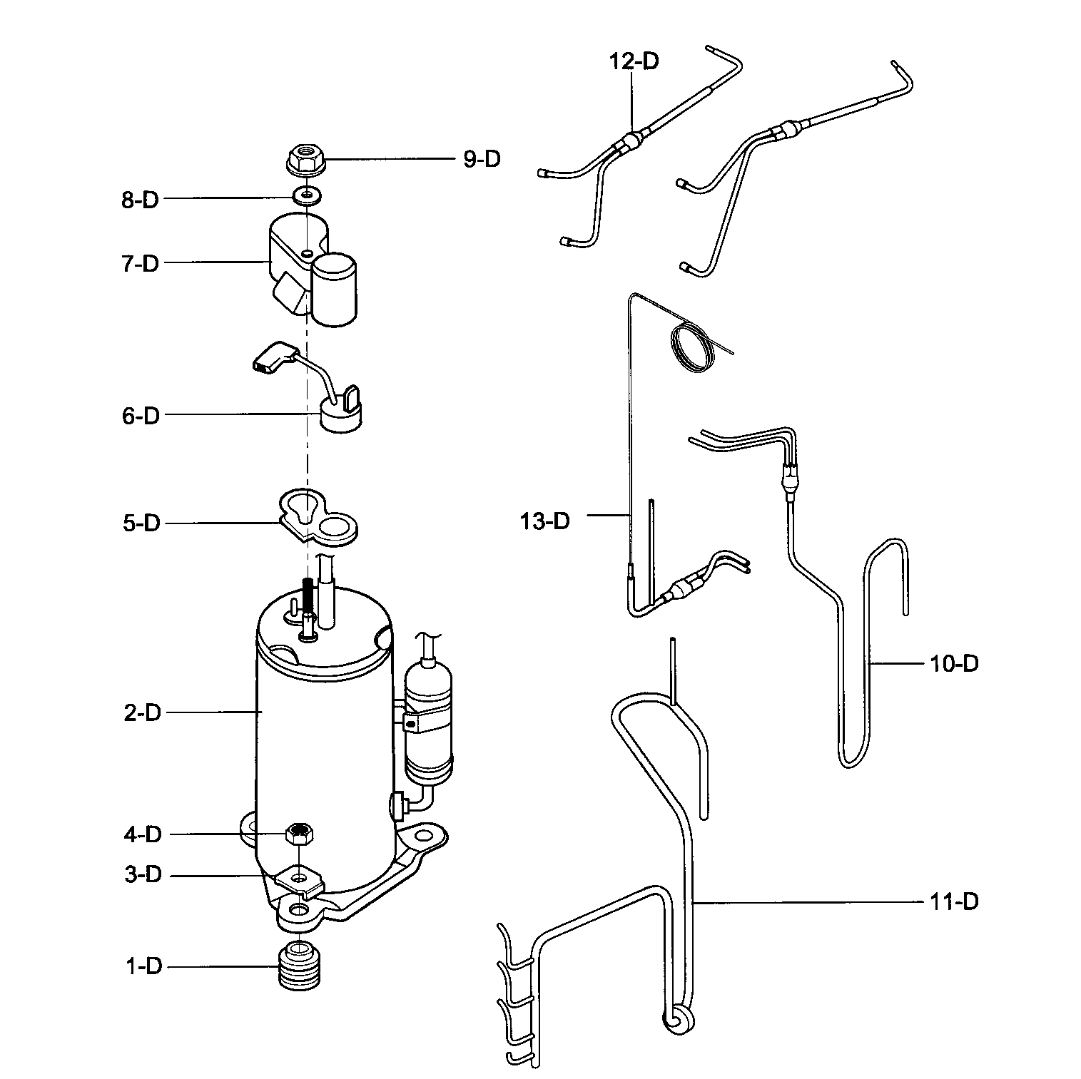 Compressor parts