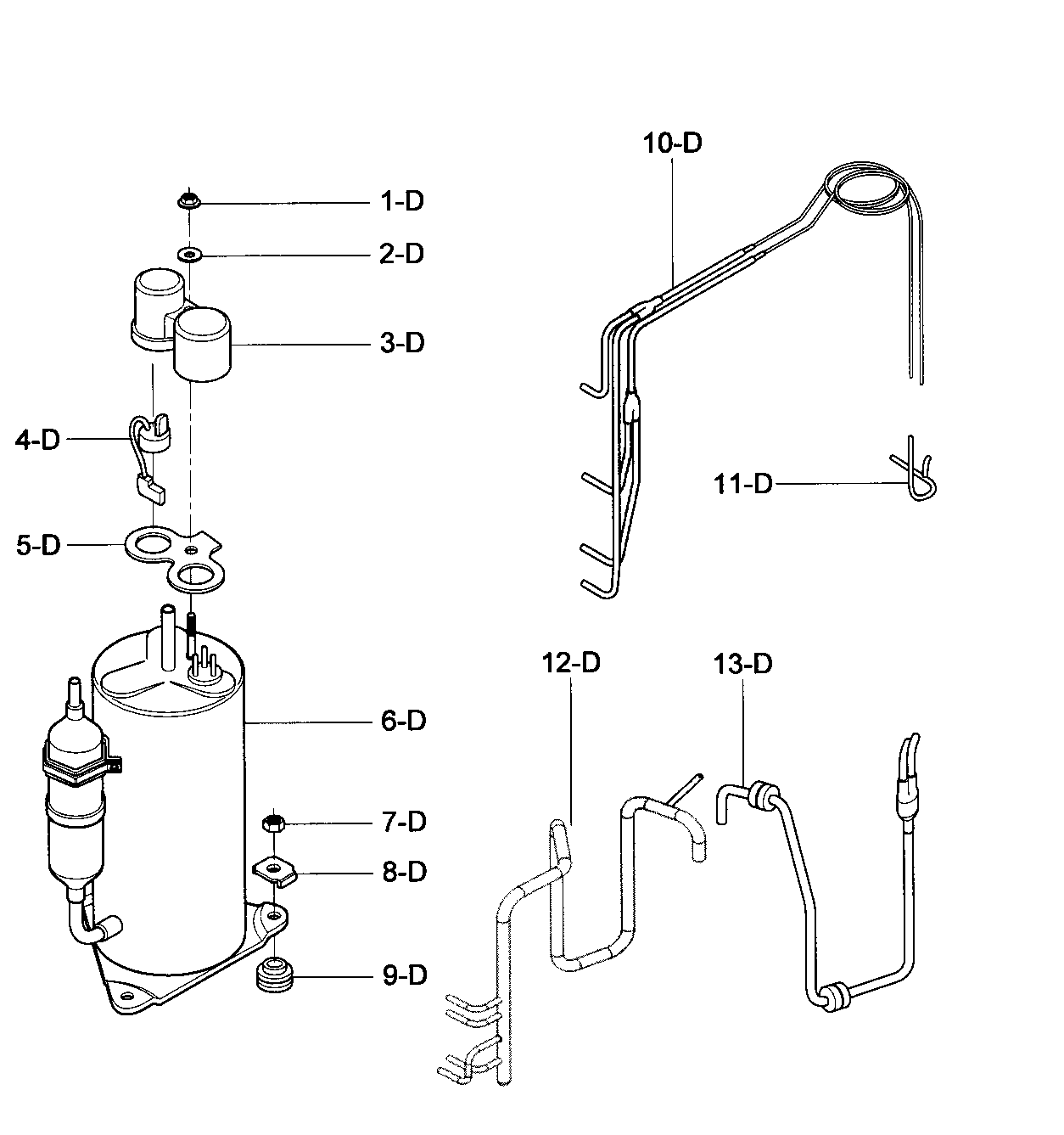 Compressor parts