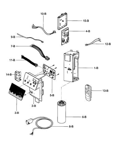Control box assy