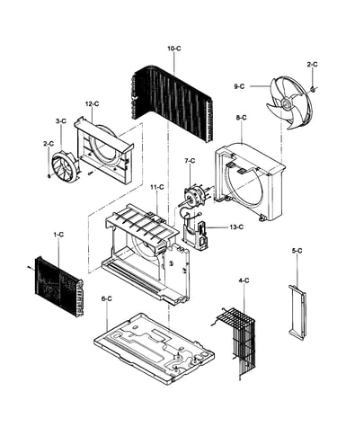 Air handling/cycle parts