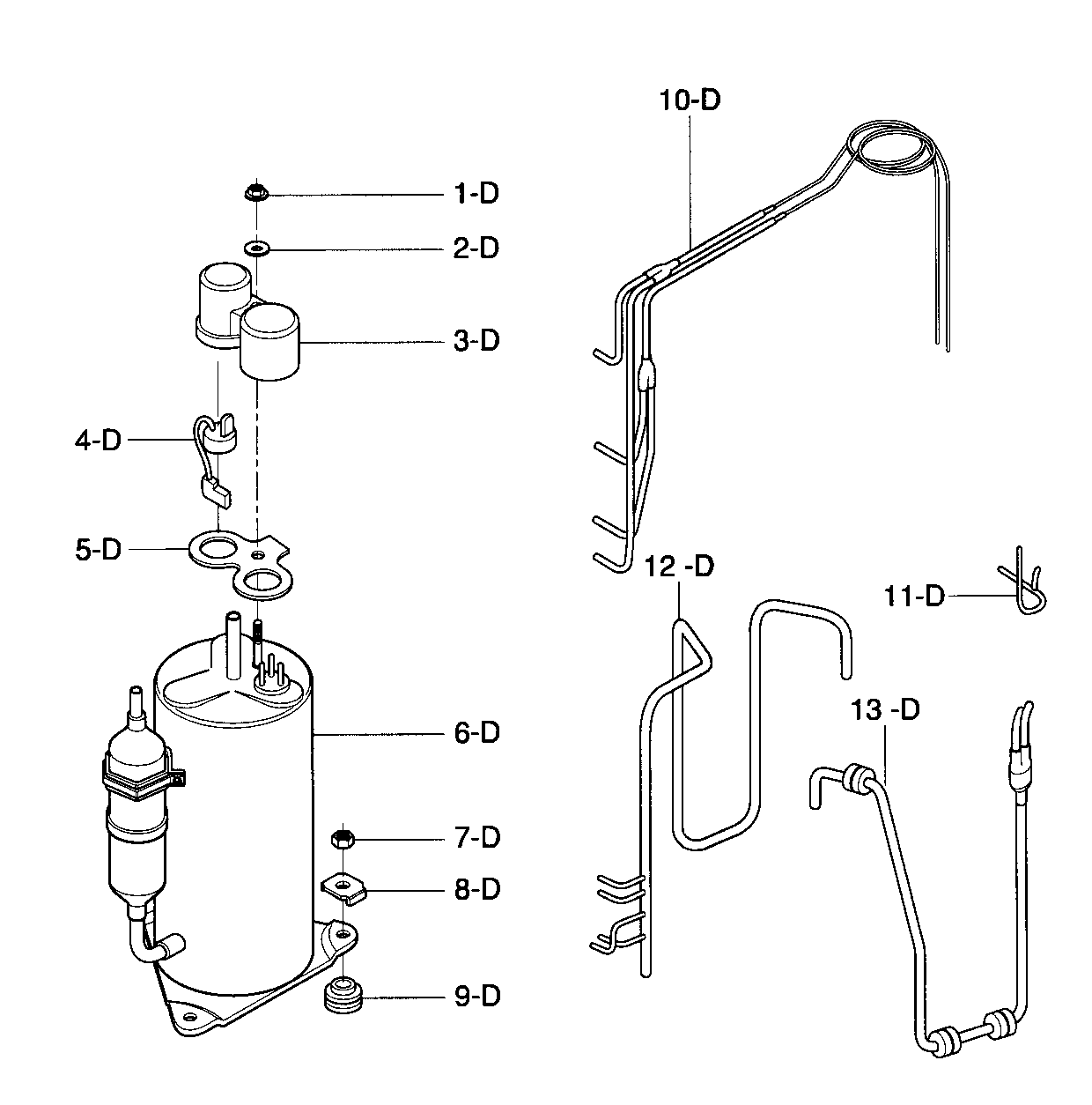 Compressor parts