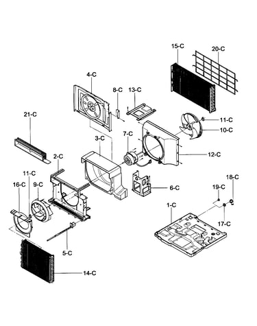 Air handling/cycle parts