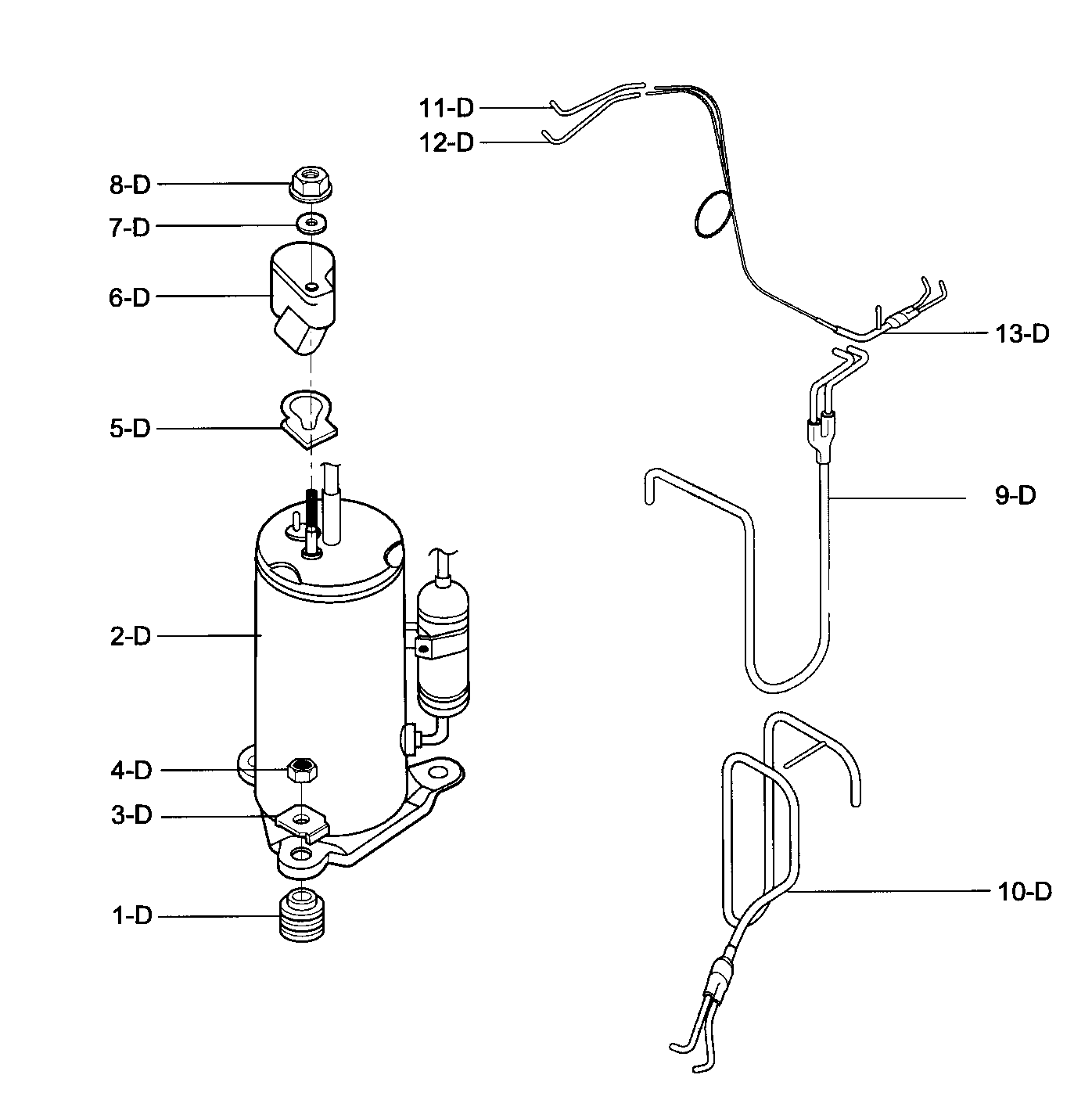 Compressor parts